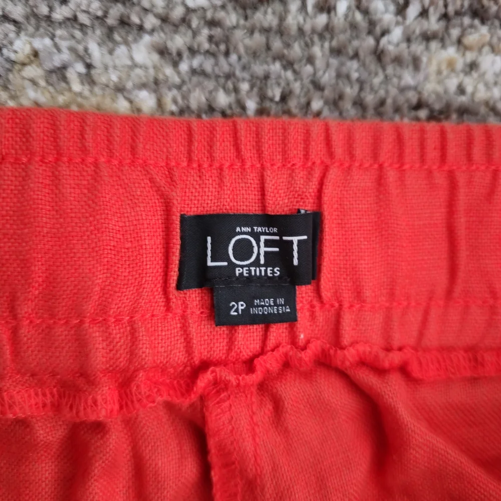 Loft Drawstring Linen Pants - Picture 4 of 4